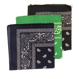 Reusable Bandana 3pcs Set Face Cover(Choose a Set)